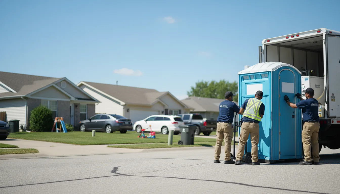 Standard Porta Potty Rentals in Quincy, IL near me